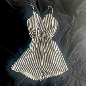 Romper spaghetti strap